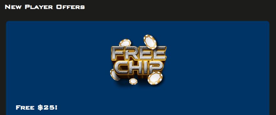 Consigue un chip gratuito de $25 en las ofertas exclusivas para nuevos jugadores